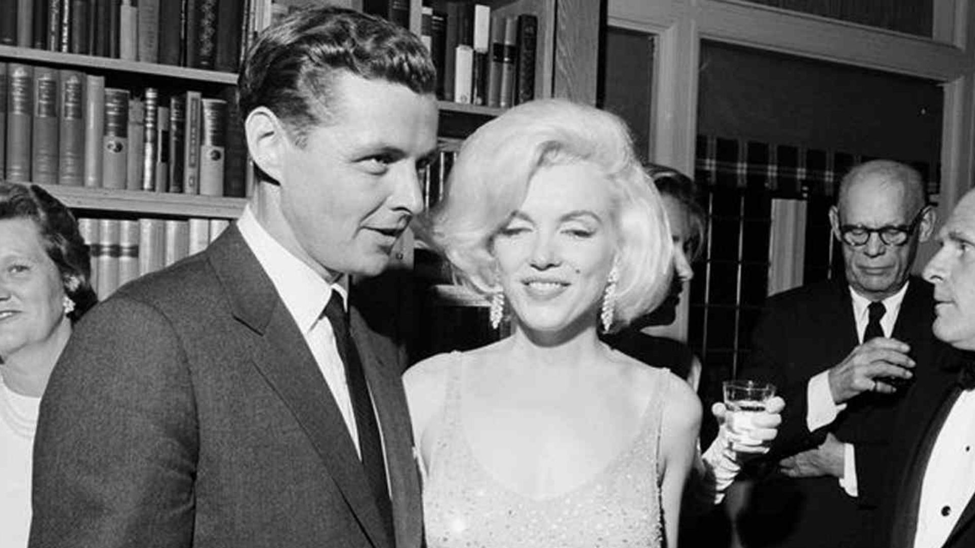 Marilyn Monroe and John F. Kennedy
