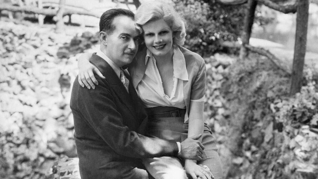 Paul Bern and Jean Harlow (Image: The Sunday Post)