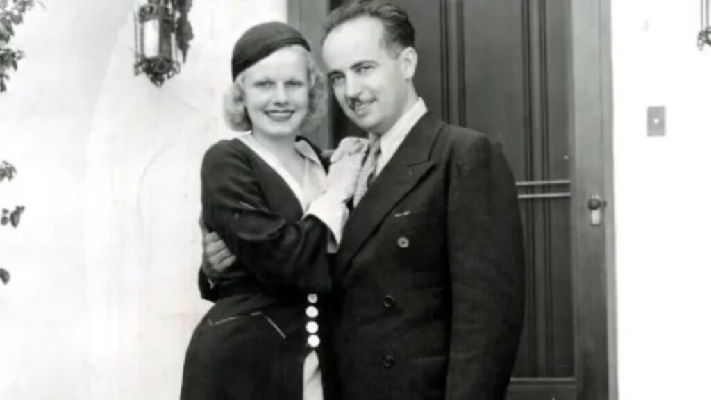 Paul Bern and Jean Harlow (Image: The Sunday Post)