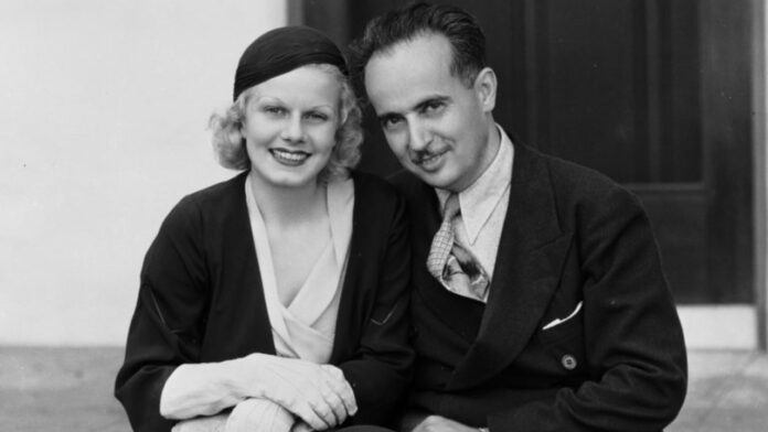 Paul Bern and Jean Harlow (Image: The Sunday Post)