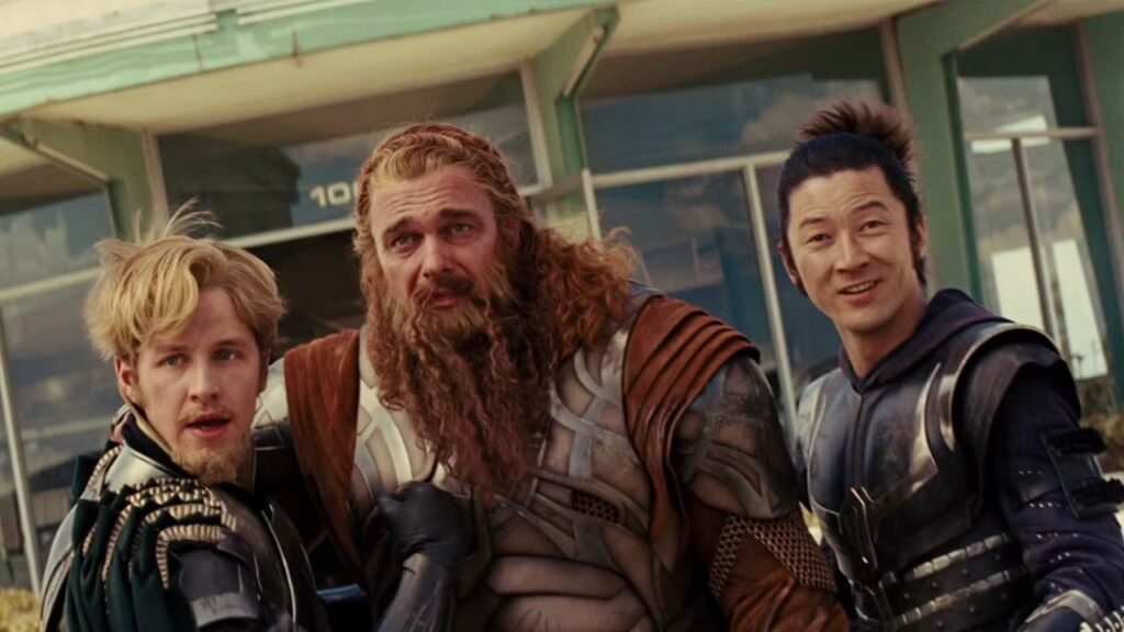 The Warriors Three in 'Thor: Ragnarok'