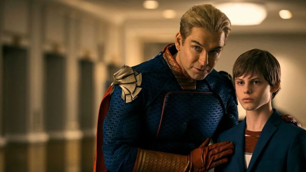 Homelander and Ryan in 'The Boys'