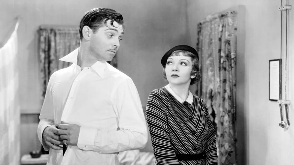 Clark Gable in 'It Happened One Night' (Image: Columbia Pictures)