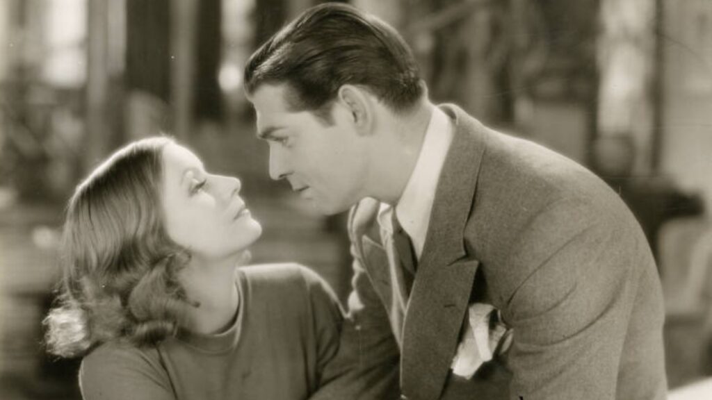 Clark Gable and Greta Garbo in 'Susan Lenox' (Image: MGM)