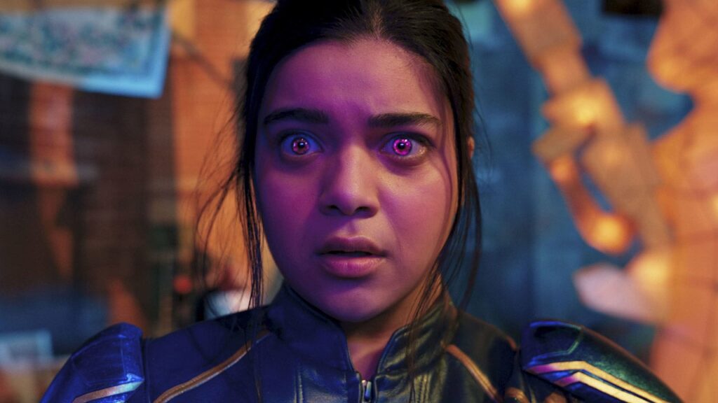Iman Vellani in Ms. Marvel