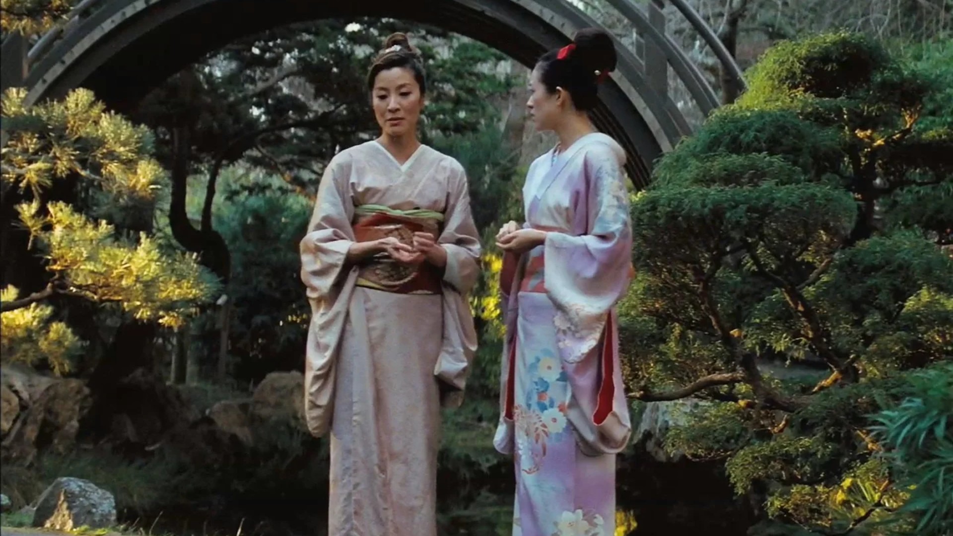 Geisha wardrobes in ‘Memoirs of a Geisha’ (2005)