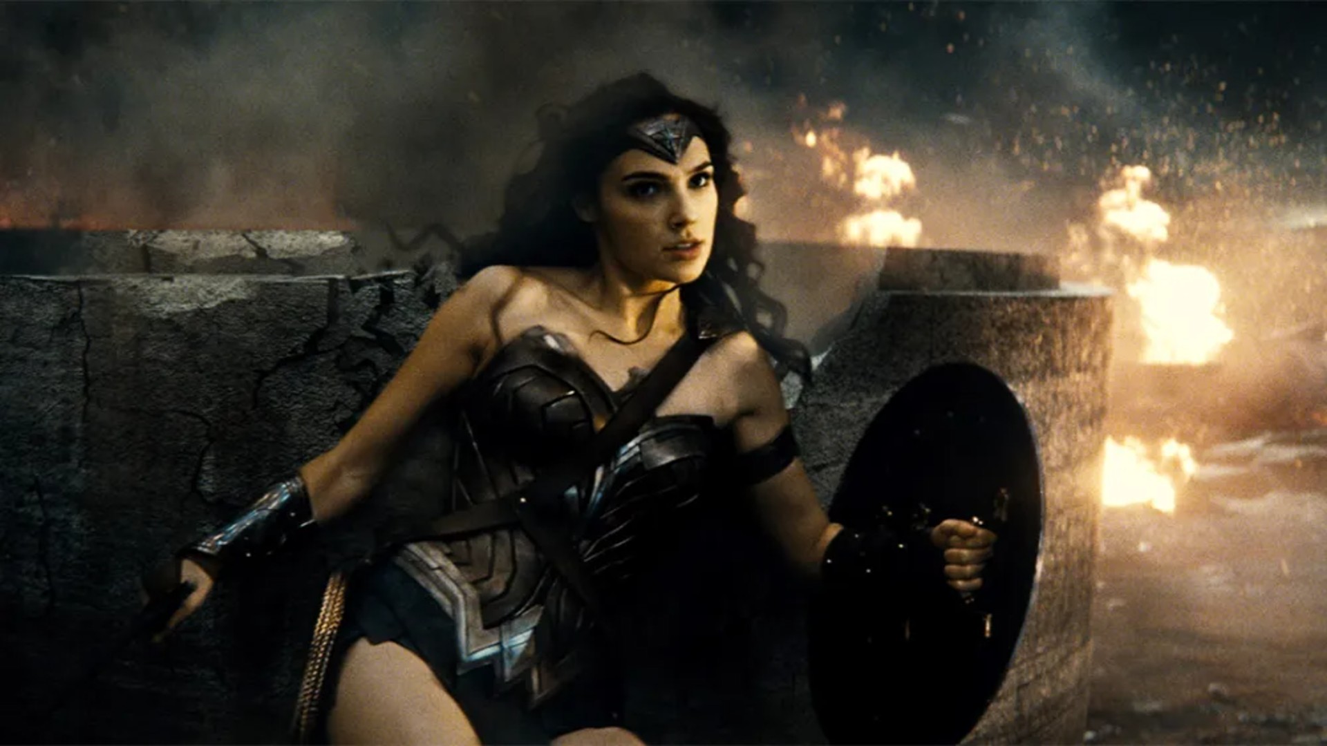 Gal Gadot's superhero costume in 'Wonder Woman' (2016)
