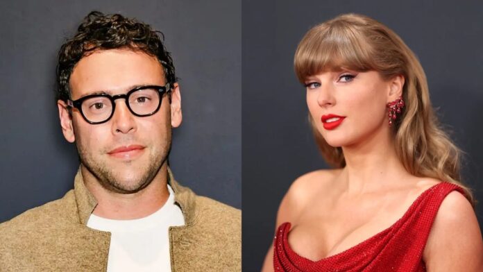 Scooter Braun and Taylor Swift