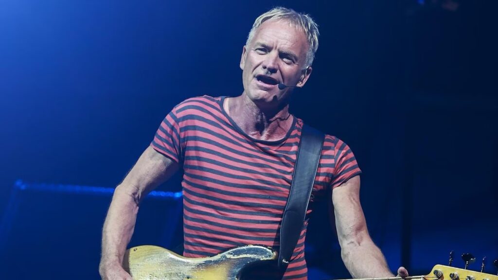 Sting (Image: The Daily Telegraph)