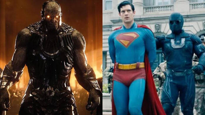 Darkseid, Superman, and Ultraman (Image: DC)