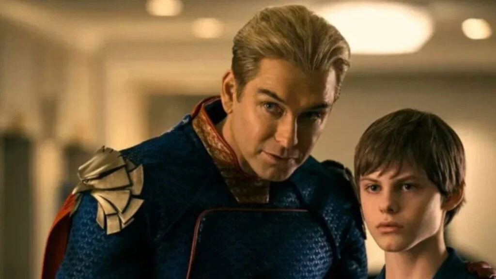 Homelander and Ryan in 'The Boys'