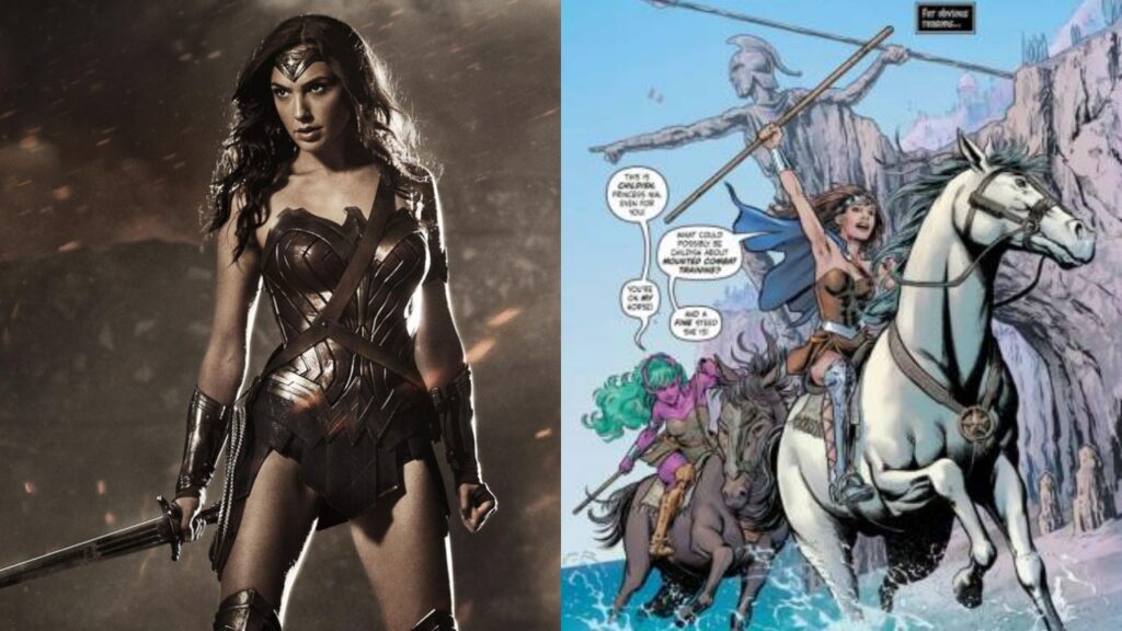 Nia Nal (Dreamer) and Wonder Woman (Image: DC)