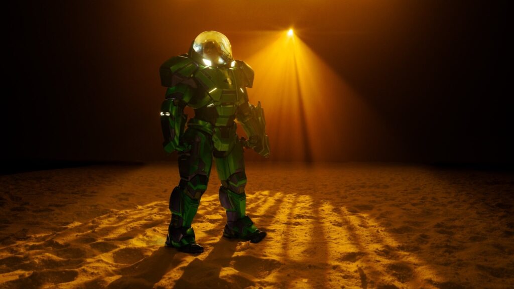 Lex Luthor's new suit (Image: Warner Bros)