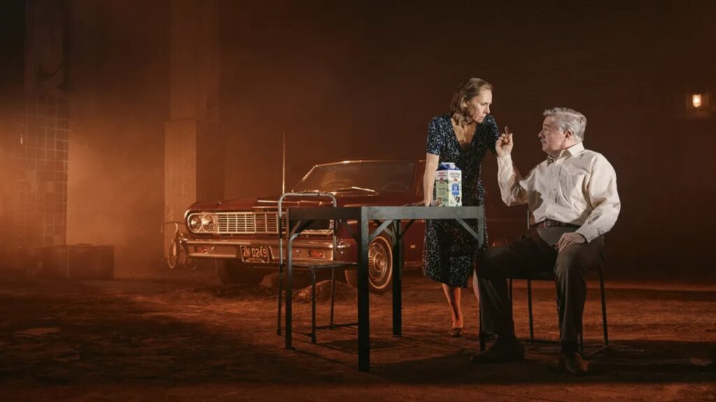 Laurie Metcalf in 'Death of a Salesman' (Image: Vulture)
