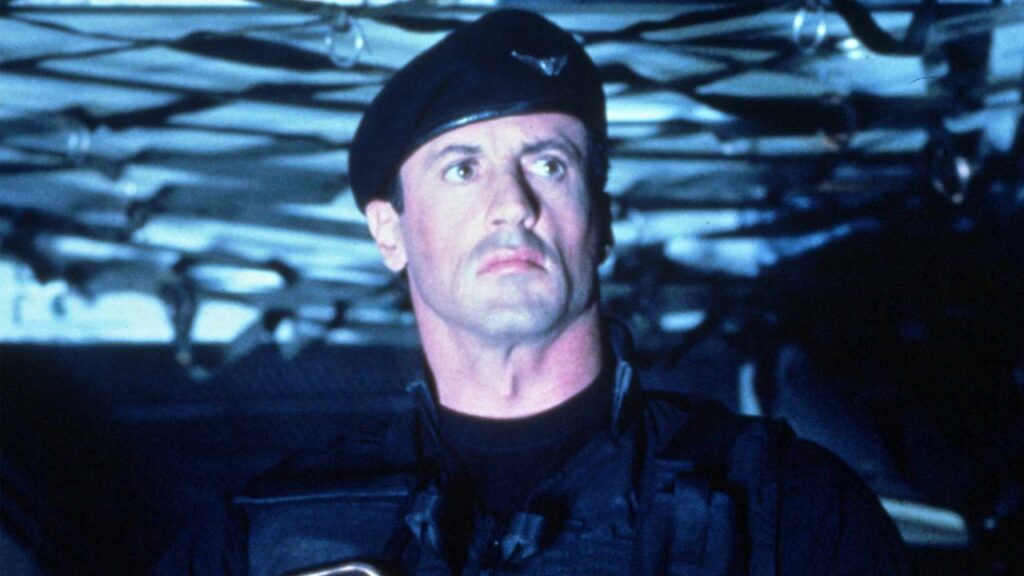 Sylvester Stallone in 'Demolition Man' (Image: Warner Bros.)