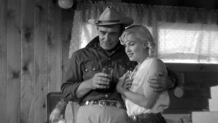 Marilyn Monroe and Clark Gable in 'The Misfits' (Image: United Artists)