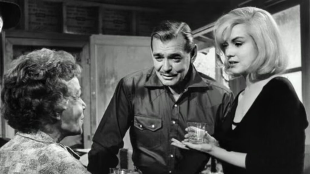 Marilyn Monroe and Clark Gable in 'The Misfits' (Image: United Artists)