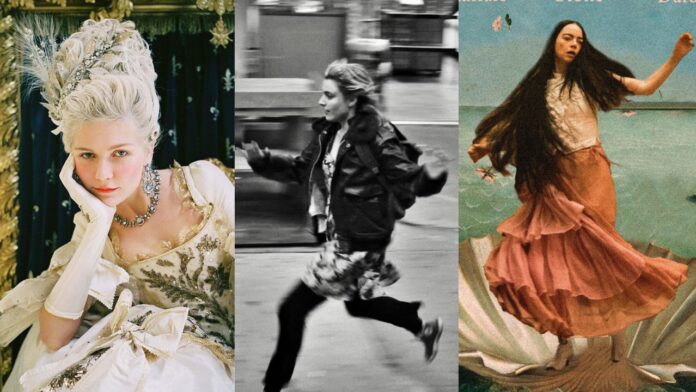 Marie Antoinette (2006), Frances Ha (2012), Poor Things (2023) (Image: Sony Pictures Releasing, IFC Films, Searchlight Pictures)