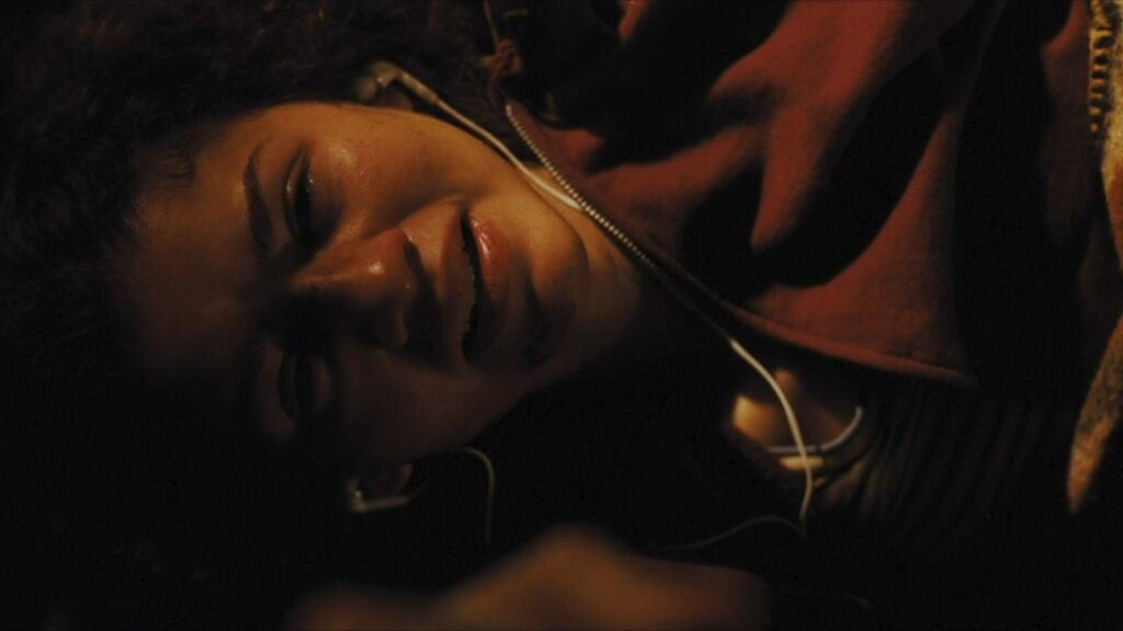 Zendaya as Rue in Euphoria