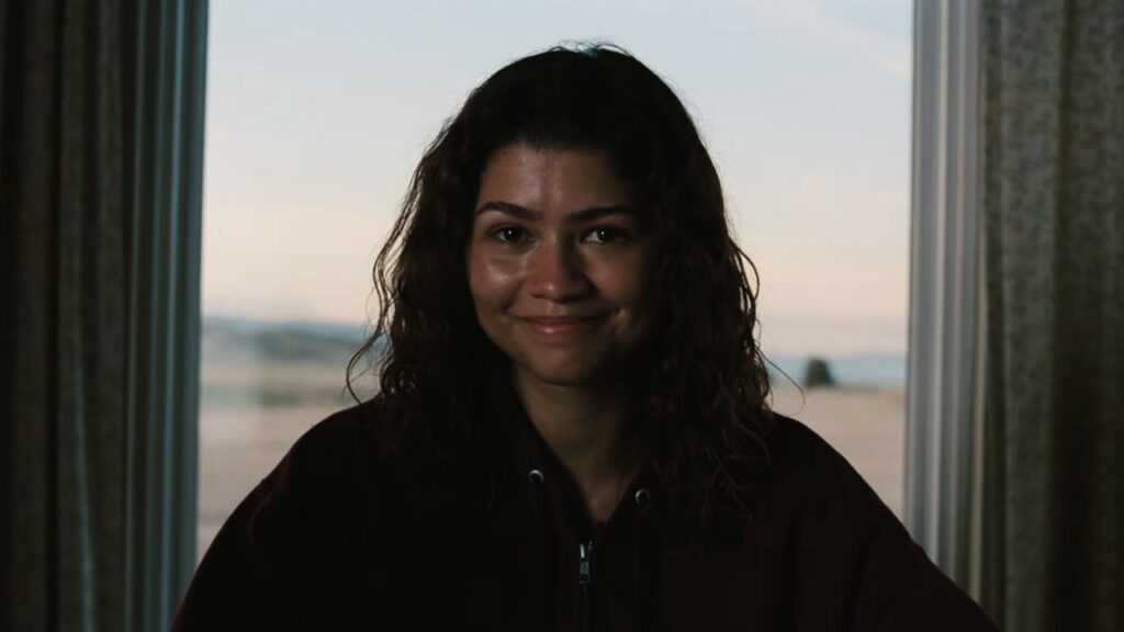 Zendaya as Rue in Euphoria