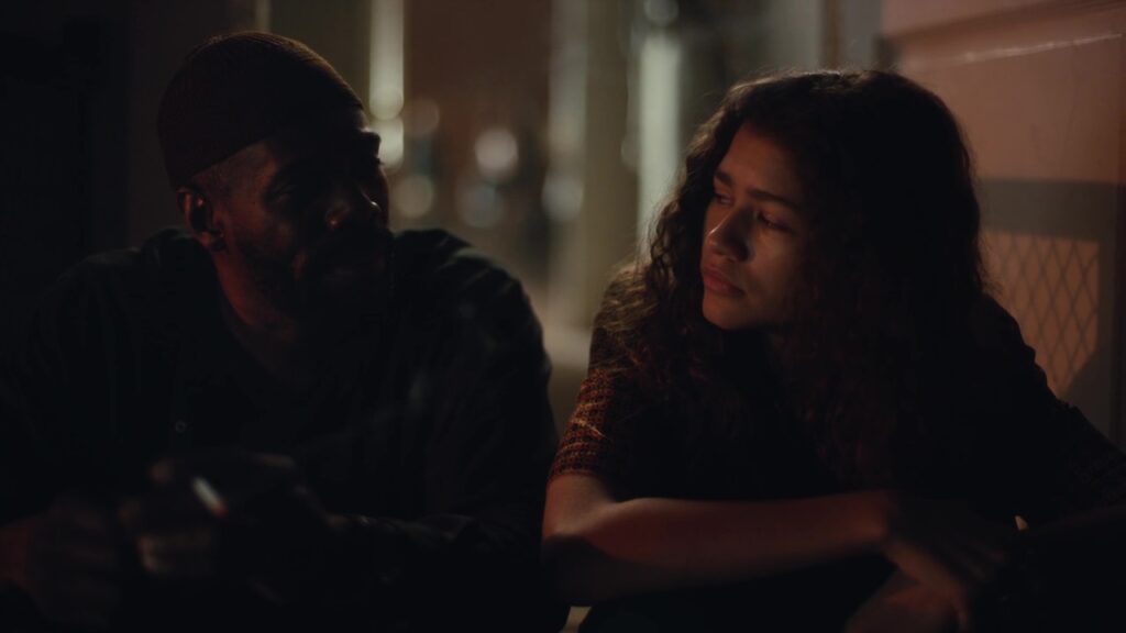 Ali and Rue in Euphoria
