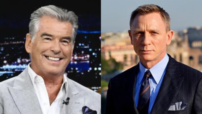 Pierce Brosnan and Daniel Craig (Image: Deadline and MGM)