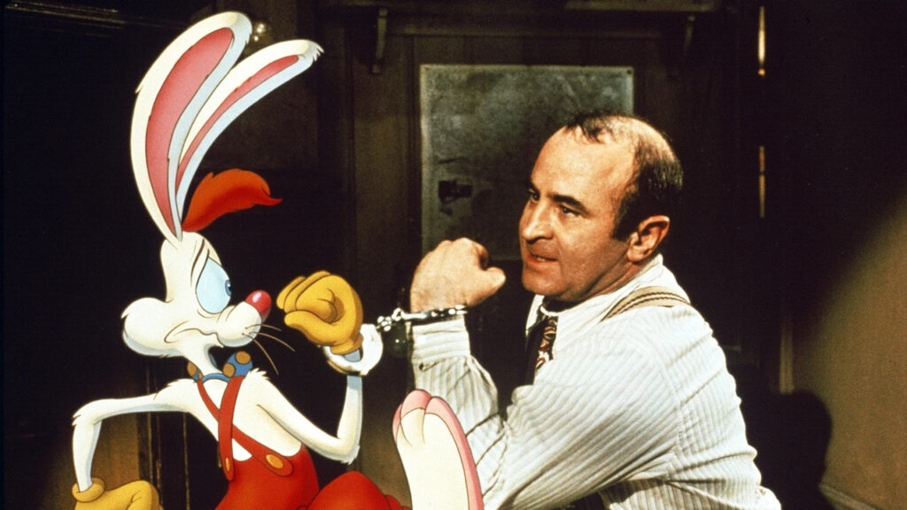 Bob Hoskins as Eddie Valiant