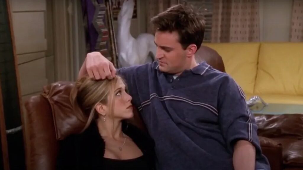 Jennifer Aniston and Matthew Perry in 'Friends' (Image: Variety)
