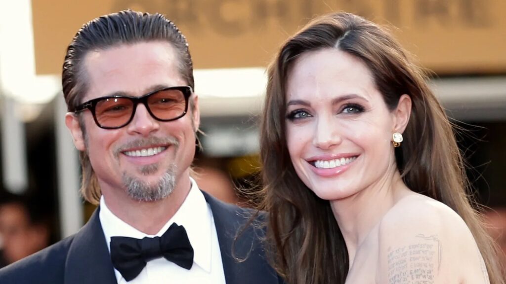 Angelina Jolie and Brad Pitt (Image: Vanity Fair)