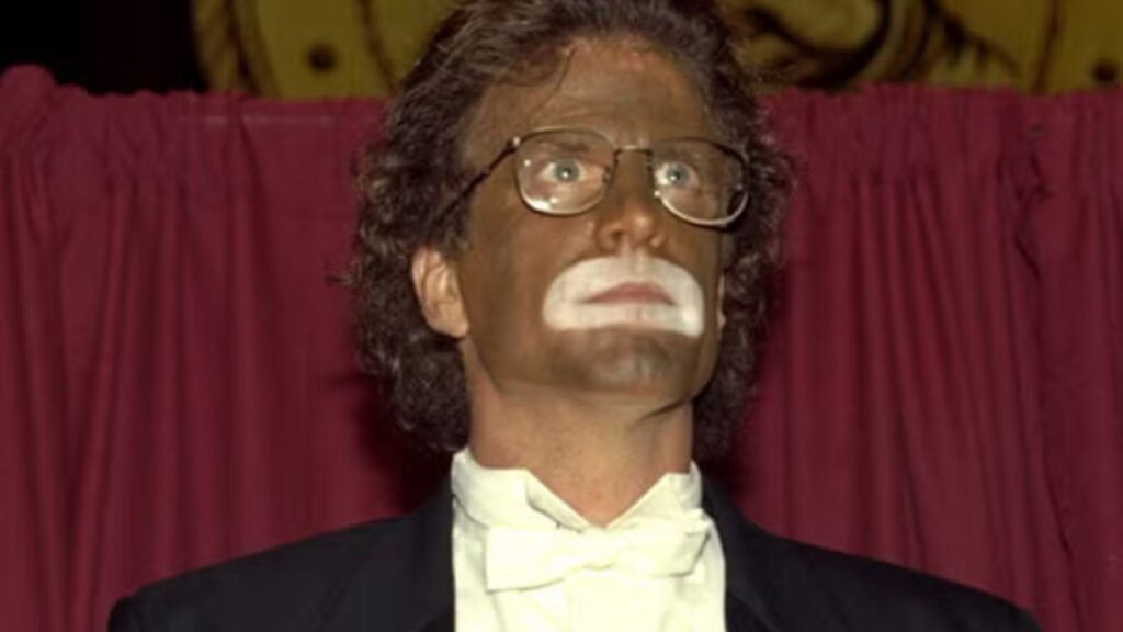 A still from the New York Friars Club Roast of Whoopi Goldberg on October 8, 1993, taken by photographer Richard Corkery (image: Ted Danson.jpg / NY Daily News Archive via Getty Images)