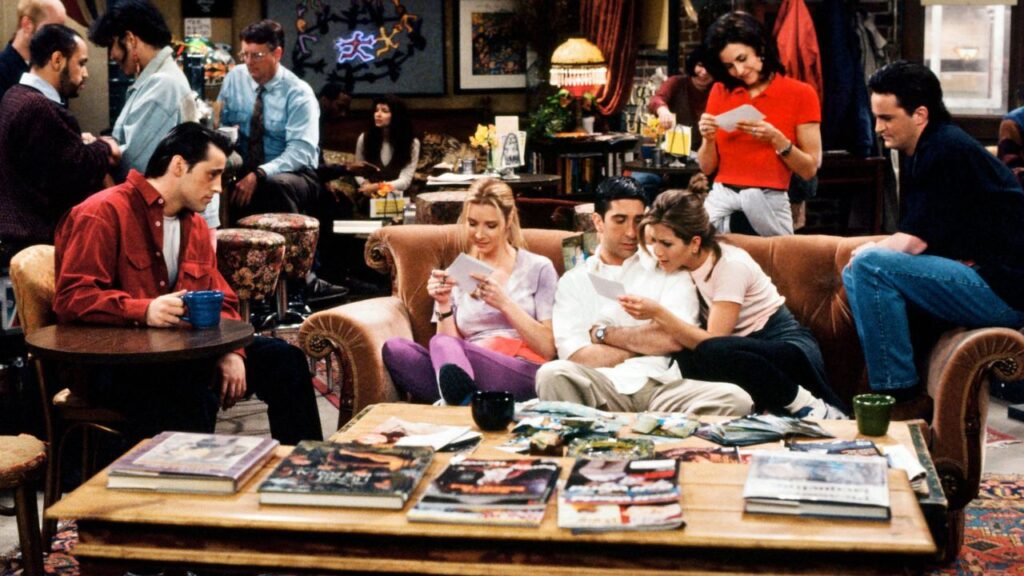 A still from 'Friends' set (Image: NBC)