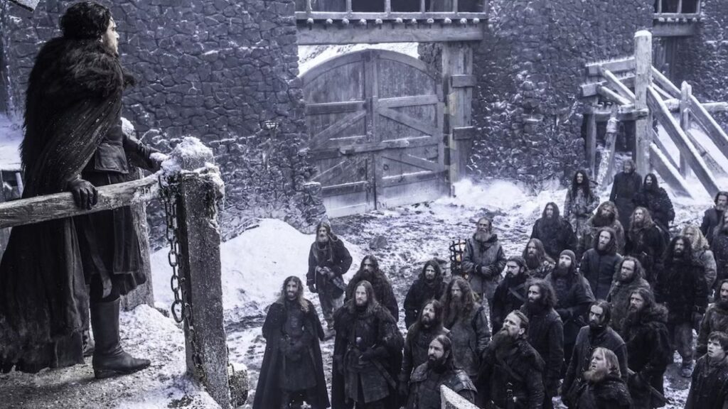 The Night's Watch in 'Game of Thrones' (Image: HBO)