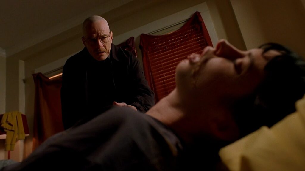 Walter White and Jane Margolis in 'Breaking Bad' (Image: AMC)