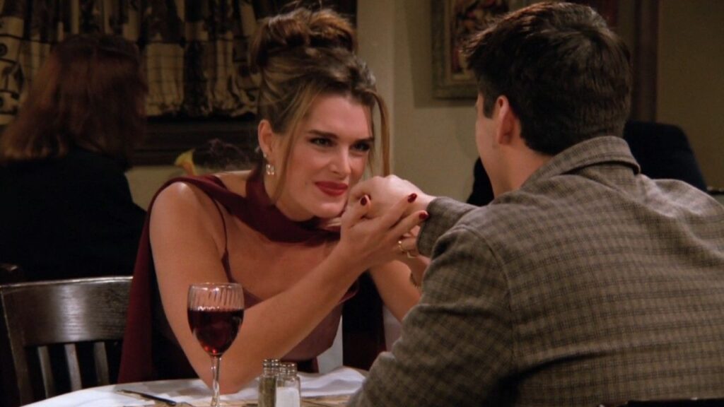 Brooke Shields in 'Friends' (Image: NBC)