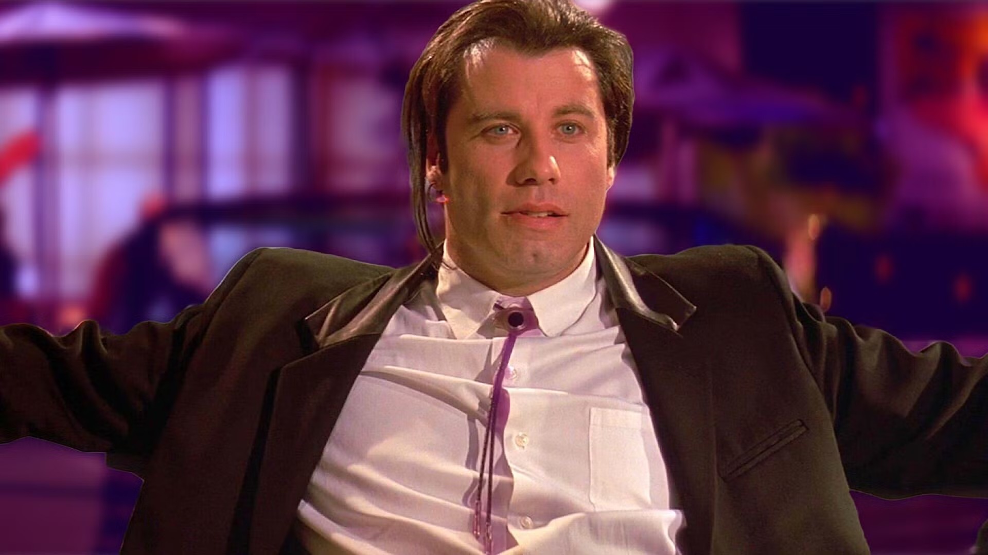 3. John Travolta’s career revival as Vincent Vega