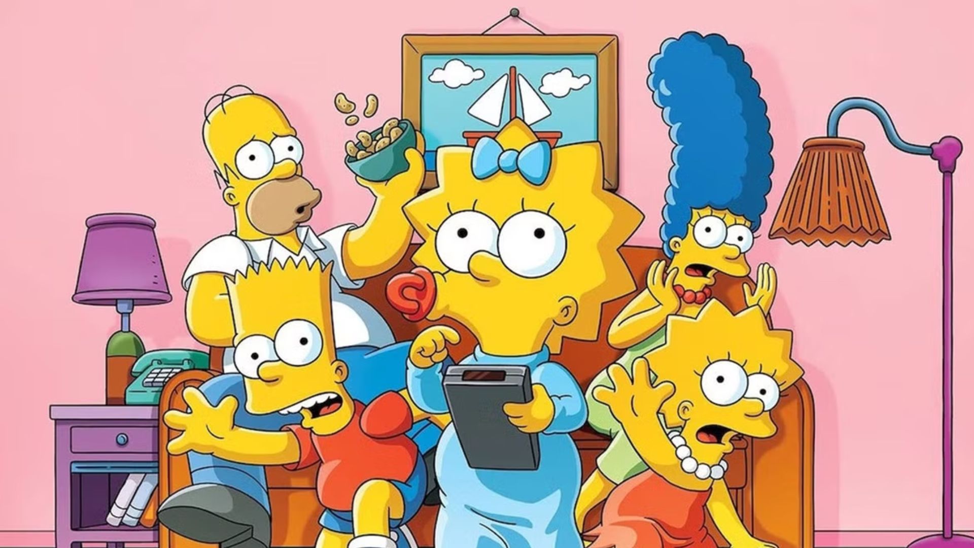 8. Bart, Lisa, and Maggie Simpson – The Simpsons (1989)