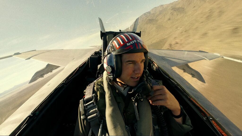 Tom Cruise in 'Top Gun: Maverick' (Image: Paramount Pictures)