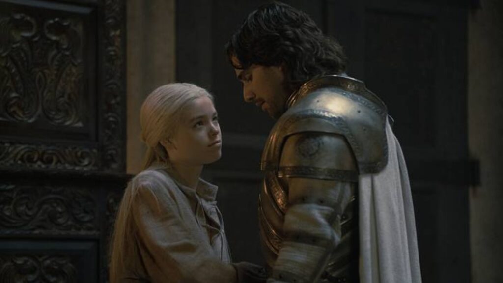 Criston Cole in 'House of the Dragon' (Image: HBO) 