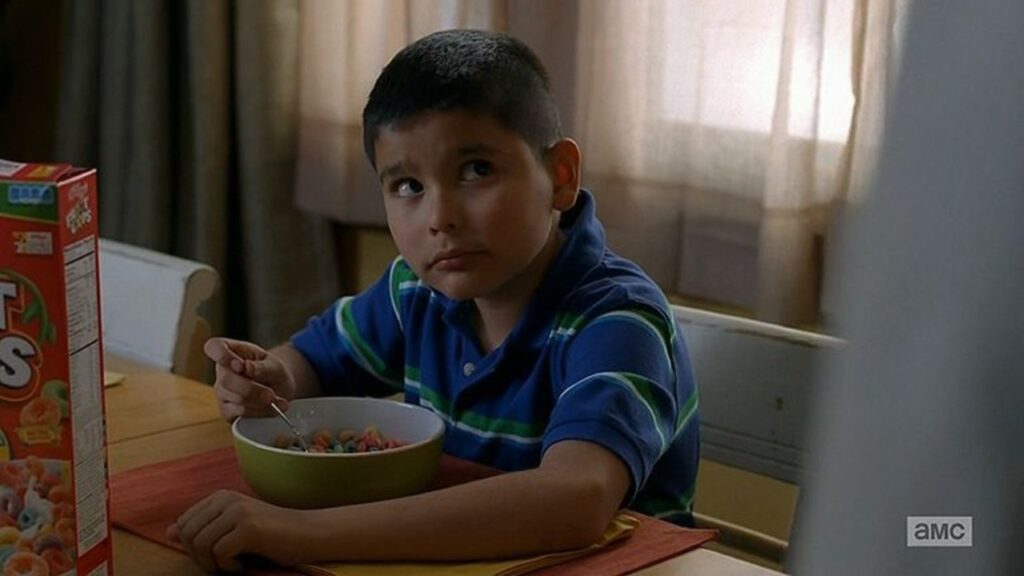 Brock in 'Breaking Bad' (Image: AMC)
