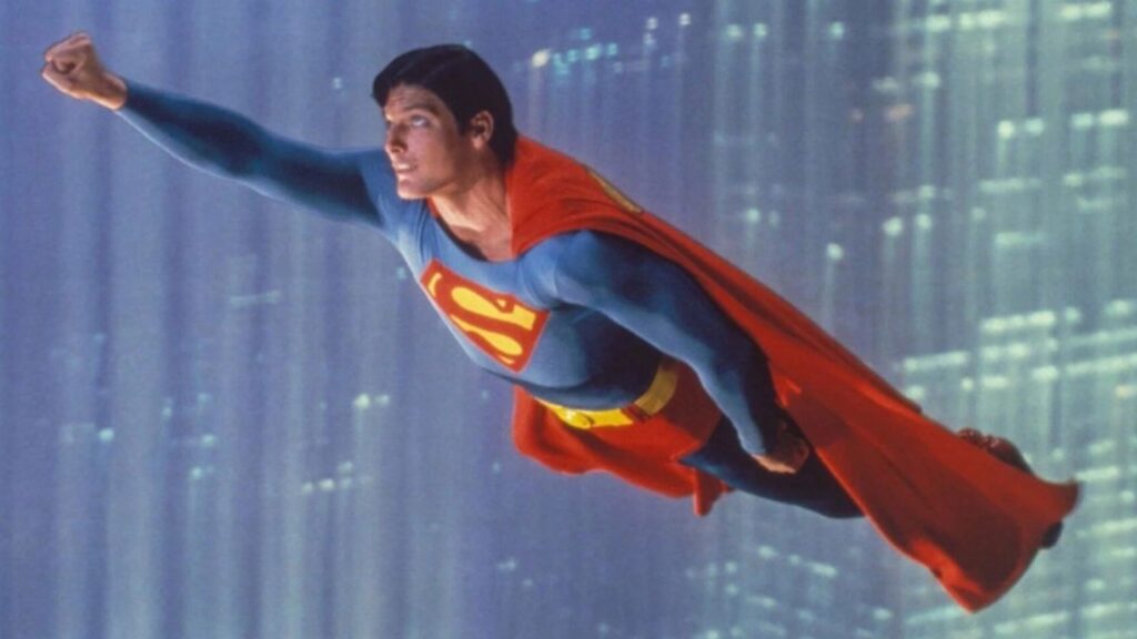 Reeves as Superman (Image: Warner Bros)
