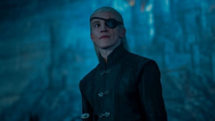Aemond in House of the Dragon' (Image: HBO) Aemond in House of the Dragon' (Image: HBO)