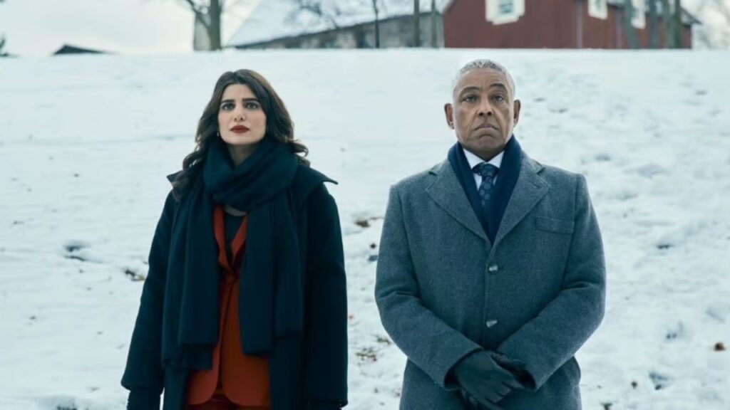 Victoria Neuman and Stan Edgar in 'The Boys'