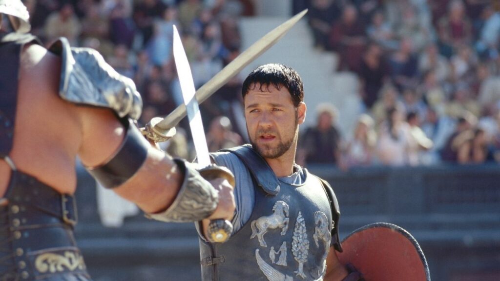 Russell Crowe in 'Gladiator'