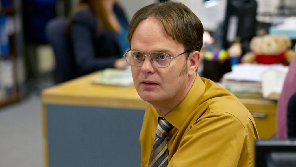 Rainn Wilson in 'The Office' (Image: NBC)