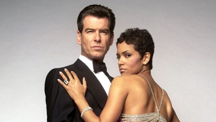 Halle Berry and Pierce Brosnan in James Bond movie 'Die Another Day' Halle Berry and Pierce Brosnan in James Bond movie 'Die Another Day'