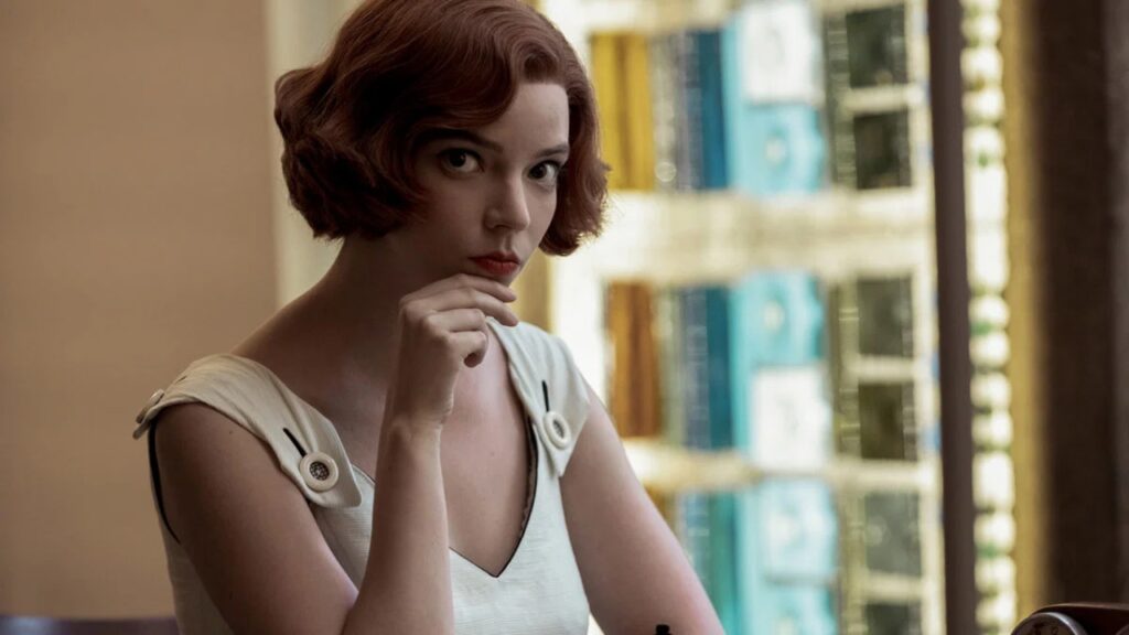 Anya Taylor Joy in 'The Queen's Gambit' (Image: Netflix)