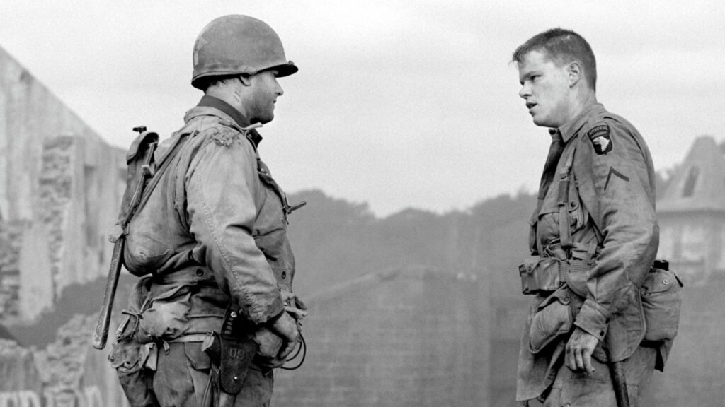 Matt Damon saving private ryan
