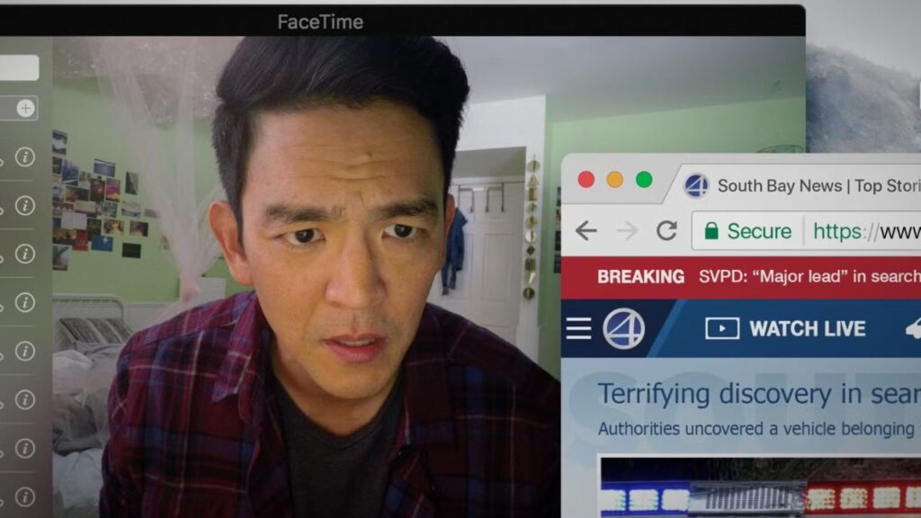 Searching (2018) (Image: Sony Pictures Releasing)