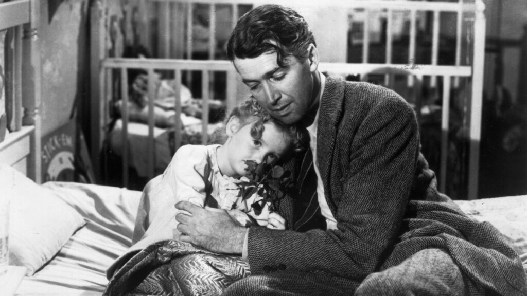 James Stewart in 'It's a Wonderful Life' (Image: Paramount Pictures)