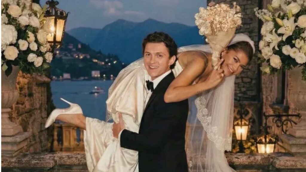 Tom Holland and Zendaya's AI wedding pictures